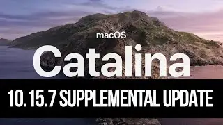 How to Download & Install macOS Catalina 10.15.7 Supplemental Update