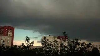 Сильный ливень в Санкт-Петербурге. 25 июня