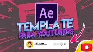 YOUTUBER SUBSCRIBE PACK - ANIMACIONES PARA YOUTUBE #1 (AFTER EFFECTS) // ALEXIUS PC