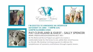 Podcast Interview with Pat Cleveland and Guest - Sally Spencer