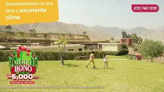 Aprovecha nuestro Merry Bono