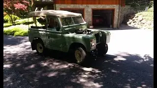 Land Rover Series 2A First Drive After Complete Engine Rebuild