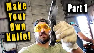How to Make Your Own Knife with Everyday Tools.