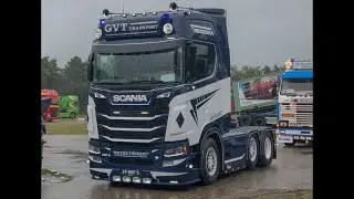 Uittocht truckspektakel eersel E3 strand