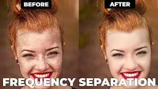 High-End Skin Retouching Using Frequency Separation in Photoshop