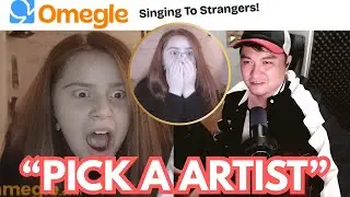 SERENADING STRANGERS | PICK A ARTIST AND I WILL SING THEIR SONG | BEST REACTION