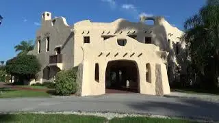 A Look at the Exterior of the Curtiss Mansion Miami Springs FL