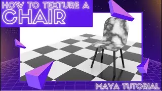 Chair Maya Texturing Tutorial