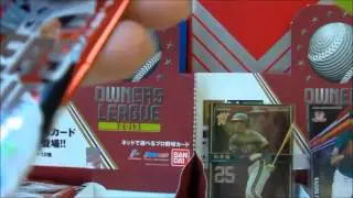 オーナーズリーグ　開封動画　１６弾　ＢＯＸ　２箱目