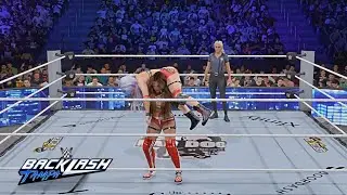 BackLash | Candice LeRae V Nikki Bella