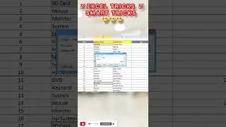 Eeplace Tricks in Ms Excel 2010 || Computer Academy #computeracedmey