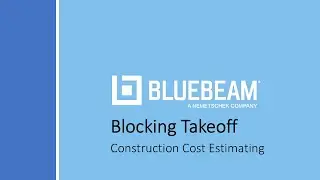 Wall Framing  (P3) Blocking Material Quantity Takeoff with Bluebeam