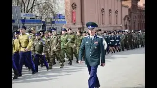 445-летие ОВКО: литургия, построение, парад, строевой смотр