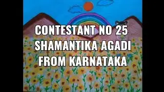 Contestant no 25 SHAMANTIKA AGADI FROM KARNATAKA