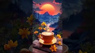 I enjoy this 4k view with my coffee | Good Morning Status |#status #whatsappstatus #goodmorning