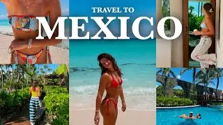 travel with me: all inclusive Mexico resort *reset before fall, getting tan, reading updates*