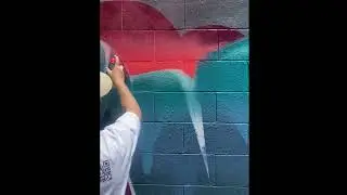 Trav MSK x Ruste x Solve x Theme painting in beautiful San Bernardino