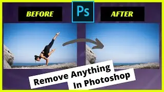 Remove Anything in Photoshop | Content-Aware Fill | Photoshop 2021