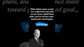 Napoleon Hill's Quotes you should know Before 40. #shorts #quotes