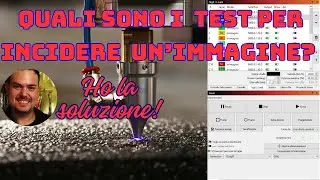 Test incisione immagine con il laser a diodo