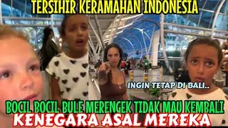 Bocil Bule Merengek Tidak Mau Pulang Kenegaranya