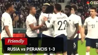 RUSIA vs FRANCE 1-3 | Goals & Highlights 27/03/2018