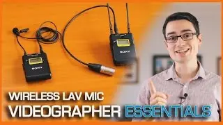 Wireless Lavalier Microphone for video production - Audio recording tips - Sony UWP D