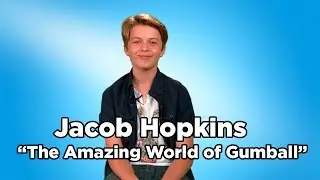 The Amazing World of Gumball Gumball Watterson Voice Actor Jacob Hopkins