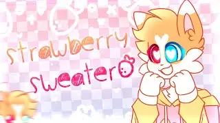 strawberry sweater // meme