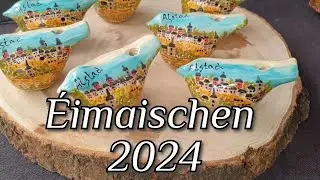 We went to the Éimaischen 2024 in Luxembourg City. Little birds everywhere! Ceramic heaven!.