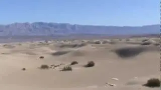 Sand Dunes in Death Valley, Top of the Dune