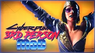 The Cyberpunk 2077 3rd person mod is BETTER than I expected