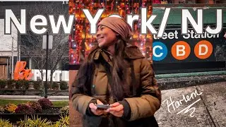VLOGMAS DAY 11- A relaxing day in the streets of New York and New Jersey,