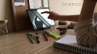Yurt Odasında Benimle 1 Saat Ders Çalış | 🔥 Ateş Sesi Eşliğinde - Gerçek Zamanlı | STUDY WİTH ME