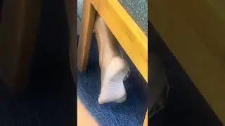 Ebony Close-Up Candid Soles