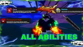ALL ABILITIES SHOWCASE (Anime Fighting Simulator X)
