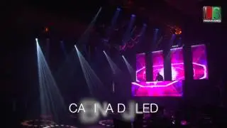 Iluminacion Beam y Cabina DJ con Pantalla de LED