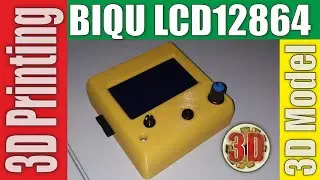 ✔ 3D Printing: BIQU LCD 12864 Case