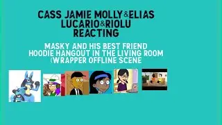 (Full Title/masky and his best friend hoodie hangout in the living room (wrapper offline scene)