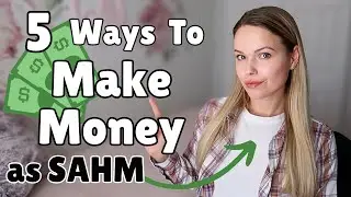 5 EASY SIDE HUSTLE IDEAS I've made money with FAST as SAHM | Flexible Jobs From Home For Moms 2024