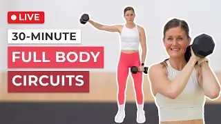 30-Minute Full Body Circuits Workout (TriSets)