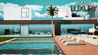 The Sims 4 - Modern Luxury House - Speed Build ( +CC LINKS ) ( busra-tr Sims 19.05.2020 )