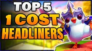 TFT The BEST 1 Cost Headliners for Hyper Roll