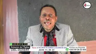 SI TU CROIS TU VERRAS LA GLOIRE DE DIEU