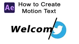 How to Mask Text Reveal Animation in After Effects Tutorial