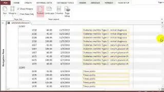 Microsoft Access 2013 Tutorial 7 - Creating Custom Reports   - Session 7.1
