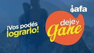 IAFA - Deje y Gane - #DejaloIr con el concurso que te premia cuando dejas de fumar