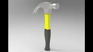 Solidworks Tutorial Lofted Boss Base | Lofted 3d design of a Claw Hammer | 3d Modeling Tutorial