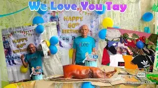 Happy 60th Birthday Tay | Cake Pulling Money Surprise