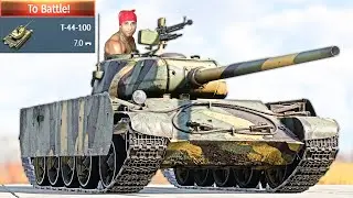 Soviet T-44-100 GRIND Experience💥💥💥The Most Broken Tank at 7.0💀